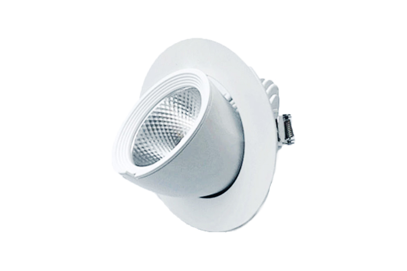 Recessed Adjustable Angle Rotatable Spotlight